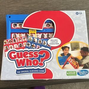 BRAND NEW!!!! Hasbro Guess Who? Game with Red and Blue Design